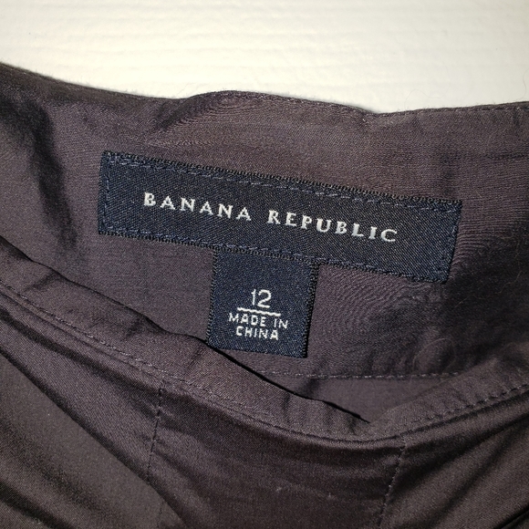 COPY - COPY - Banana Republic Dark Purple Cotton Skirt - Picture 2 of 6